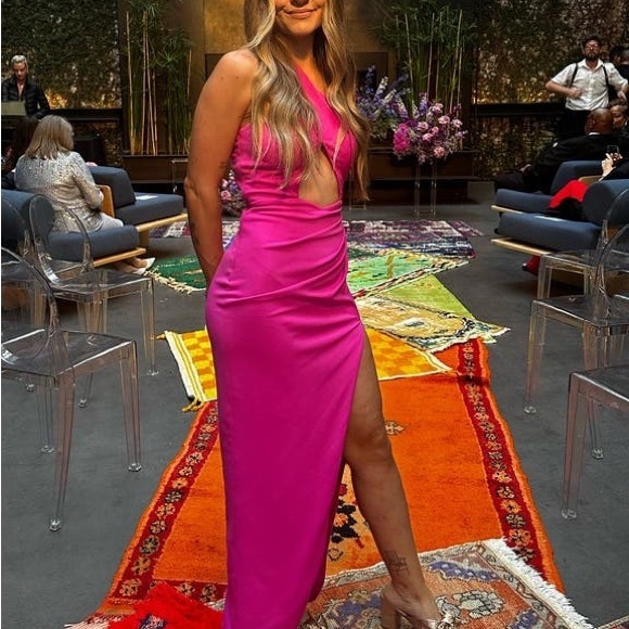 Katie May Mika Gown Pink Womens Size Medium - Picture 2 of 6